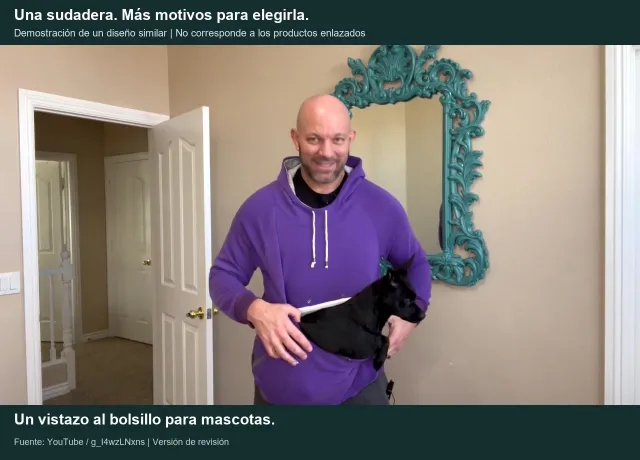 Una sudadera. M&aacute;s motivos para elegirla.
