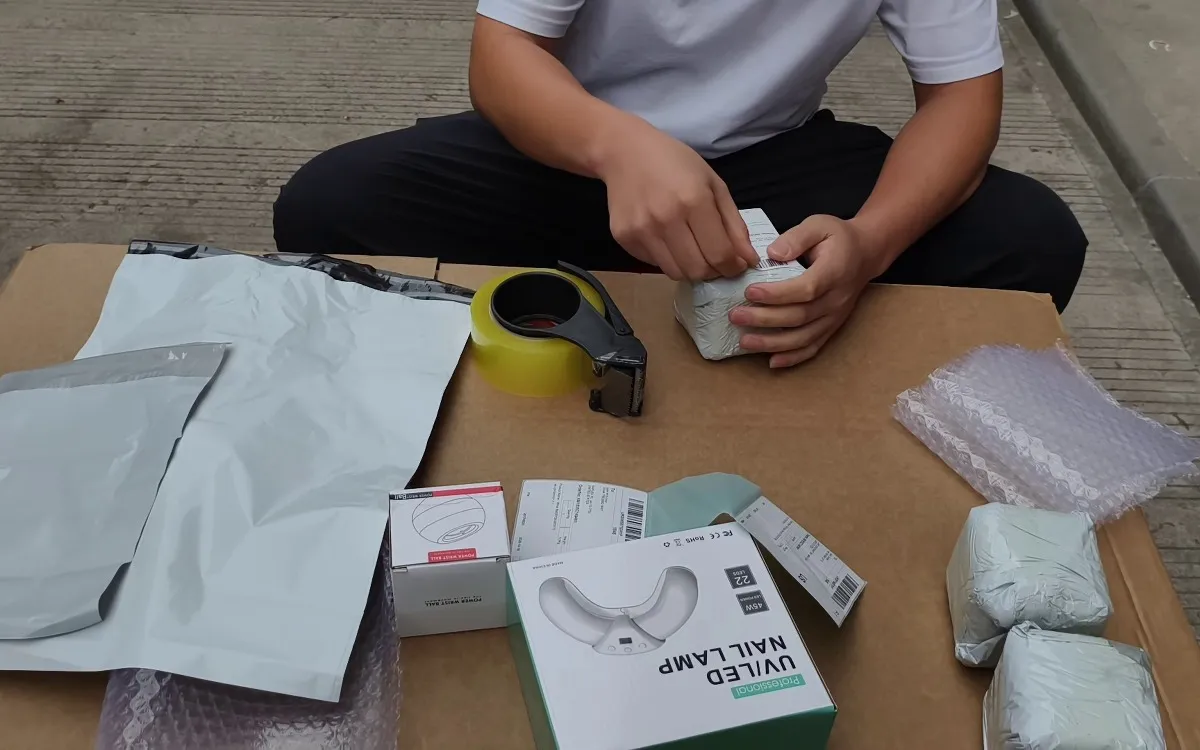 Embalaje protector para envíos de dropshipping